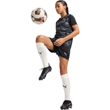 Vaikiški marškinėliai Puma Team Ultimate Jersey, juodi, 706282 03