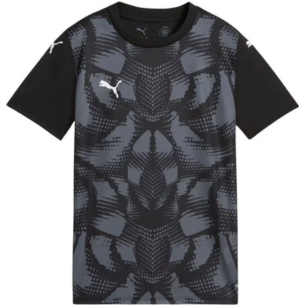 Vaikiški marškinėliai Puma Team Ultimate Jersey, juodi, 706282 03