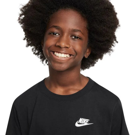 Vaikiški „Nike Sportswear“ marškinėliai, juodi, FZ5177 010
