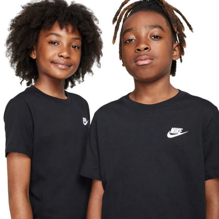 Vaikiški „Nike Sportswear“ marškinėliai, juodi, FZ5177 010