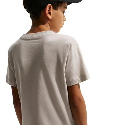 Vaikiški „Nike Sportswear“ smėlio spalvos marškinėliai FZ5177 236