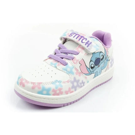 Vaikiški sportiniai bateliai „Leomil“ su „Stitch“ motyvais, patogūs, lengvi, užsegami „Velcro“ lipdukais