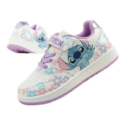 Vaikiški sportiniai bateliai „Leomil“ su „Stitch“ motyvais, patogūs, lengvi, užsegami „Velcro“ lipdukais