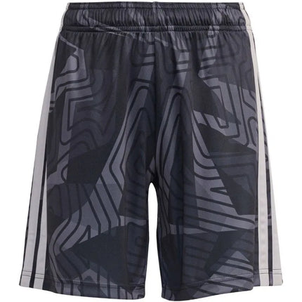 Vaikiški vartininko šortai adidas Tiro 26 Competition, juodos ir pilkos spalvos, KC5468