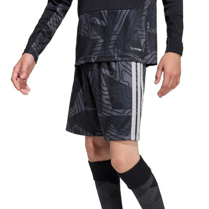 Vaikiški vartininko šortai adidas Tiro 26 Competition, juodos ir pilkos spalvos, KC5468