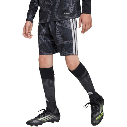 Vaikiški vartininko šortai adidas Tiro 26 Competition, juodos ir pilkos spalvos, KC5468