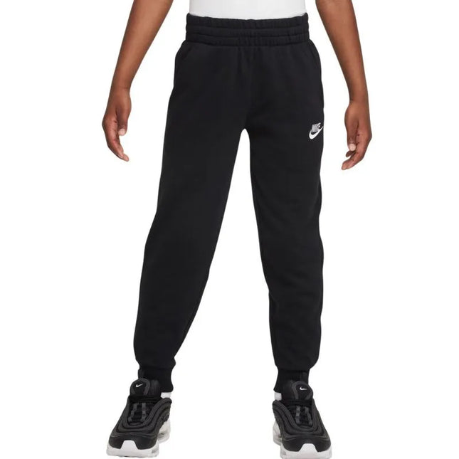 Vaikiškos kelnės Nike Club Fleece, juodos spalvos, FD3019 010