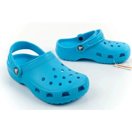 Vaikiškos klumpės Crocs Classic Clog K, mėlynos, patogios ir lengvos