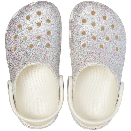 Vaikiškos klumpės Crocs Classic Glitter Clog Jr 205441 159
