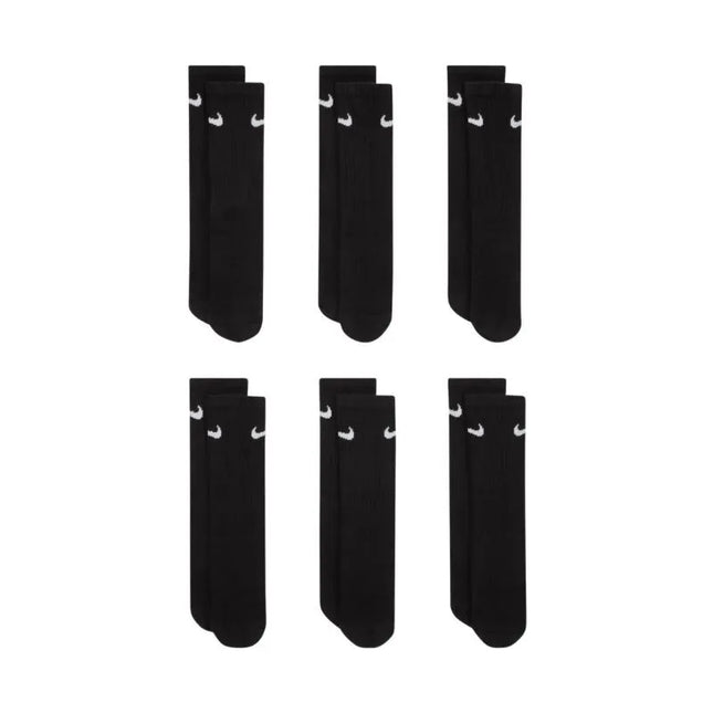 Vaikiškos kojinės Nike Everyday Cush Crew, 6 poros, juodos, SX6910 010