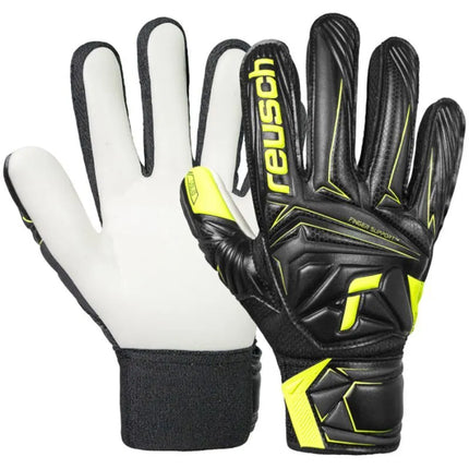Vaikiškos vartininko pirštinės Reusch Attrakt Starter Solid Finger Support 56 72 511 7752
