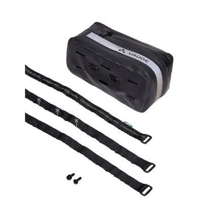 VAUDE 46610 rėmo krepšys dviračiui, 1 l, poliamidas, poliuretanas, juodas