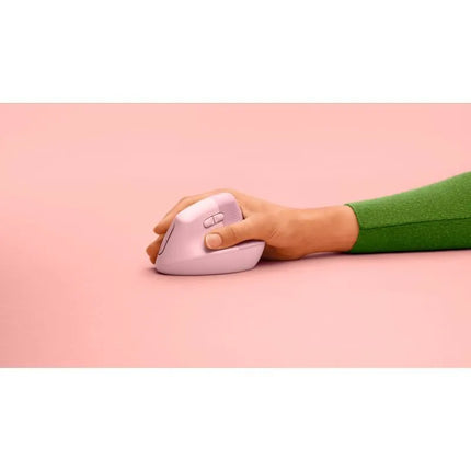 Vertikali pelė Logitech Lift, rožinė