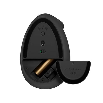 Vertikali verslo pelė Logitech Lift, juoda