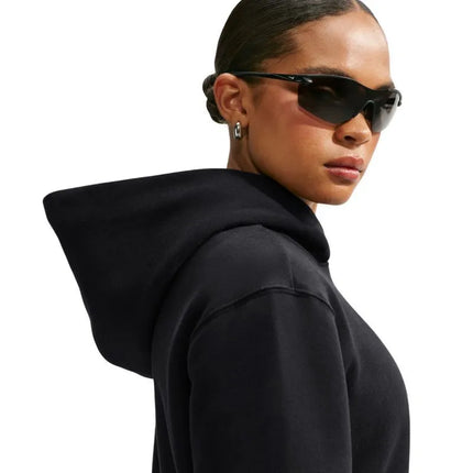 Vidutinio svorio moteriškas džemperis Nike Studio Fleece, juodas, IM8100 001