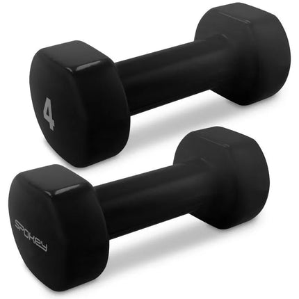 Viniliniai svarmenys 2x4kg Spokey Shape SPK-943106