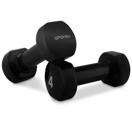 Viniliniai svarmenys 2x4kg Spokey Shape SPK-943106