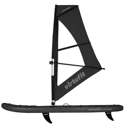 Virtufit SUP lenta Surfer 305 su bure ir priedais, juoda