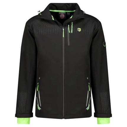 Vyriška „Softshell“ striukė „Geographical Norway Trelino“ Black-Green Db Men 0124, juoda / žalia (WZ8556H/GN-Black / Green)