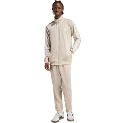 Vyriškas „adidas Dayready“ sportinis kostiumas, smėlio spalvos, KR5358