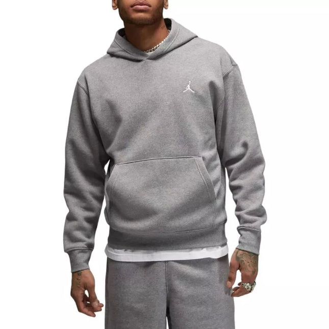 Vyriškas Air Jordan Essentials Fleece džemperis su gobtuvu Anglies pilkumo melange - FJ7774-091