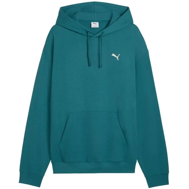 Vyriškas džemperis Puma ESS Elevated Relaxed Hoodie, žalias, 692019 41