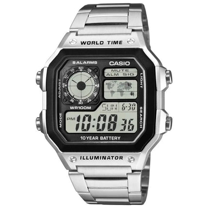 Vyriškas laikrodis CASIO AE-1200WHD-1AVEF + DĖŽUTĖ