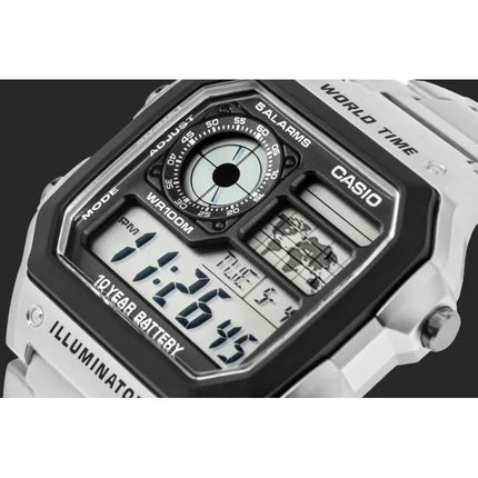 Vyriškas laikrodis CASIO AE-1200WHD-1AVEF + DĖŽUTĖ