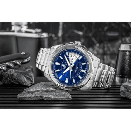 Vyriškas laikrodis CASIO EDIFICE EF-129D-2AVEF + DĖŽUTĖ