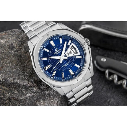 Vyriškas laikrodis CASIO EDIFICE EF-129D-2AVEF + DĖŽUTĖ