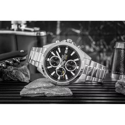 Vyriškas laikrodis CASIO EDIFICE EFV-560D-1AVUEF + DĖŽUTĖ