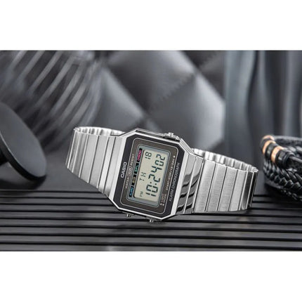 Vyriškas laikrodis CASIO VINTAGE A700W-1ADF su dėžute