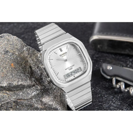 Vyriškas laikrodis CASIO VINTAGE AQ-240E-7AEF + dėžutė
