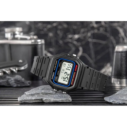 Vyriškas laikrodis CASIO W-59-1VQES + DĖŽUTĖ