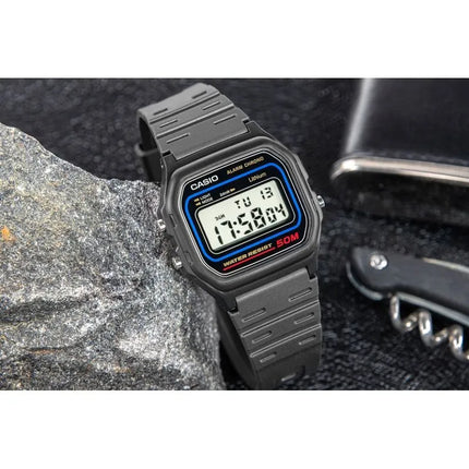 Vyriškas laikrodis CASIO W-59-1VQES + DĖŽUTĖ