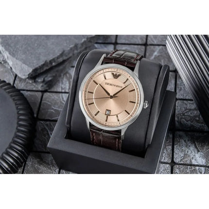 Vyriškas laikrodis EMPORIO ARMANI Renato AR11783 + DĖŽUTĖ