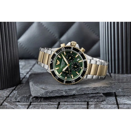 Vyriškas laikrodis EMPORIO ARMANI World Explorer AR11695 + DĖŽUTĖ
