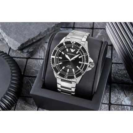 Vyriškas laikrodis EMPORIO ARMANI World Explorer AR11787 + DĖŽUTĖ