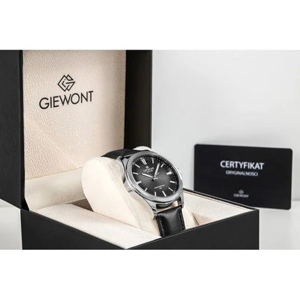Vyriškas laikrodis Giewont Elegance Sapphire Black GW5160-A2