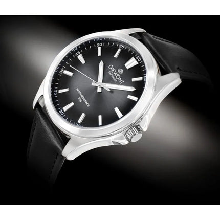 Vyriškas laikrodis Giewont Elegance Sapphire Black GW5160-A2