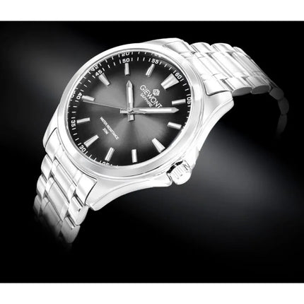 Vyriškas laikrodis Giewont Elegance Sapphire Silver Black GW5160-B2