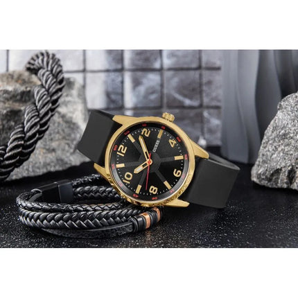 Vyriškas laikrodis Guess Monte GW0805G2 + DĖŽUTĖ