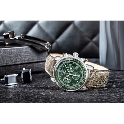Vyriškas laikrodis ZEPPELIN 100 Years Chronograph 8680-4 + DĖŽUTĖ