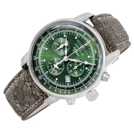 Vyriškas laikrodis ZEPPELIN 100 Years Chronograph 8680-4 + DĖŽUTĖ