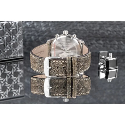 Vyriškas laikrodis ZEPPELIN 100 Years Chronograph 8680-4 + DĖŽUTĖ