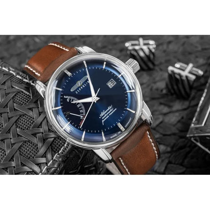 Vyriškas laikrodis ZEPPELIN Atlantic Automatic Power Reserve 8462-3 + DĖŽUTĖ