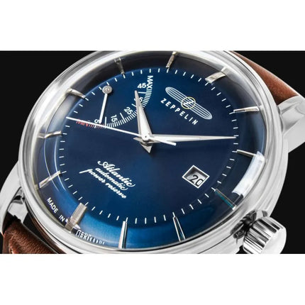 Vyriškas laikrodis ZEPPELIN Atlantic Automatic Power Reserve 8462-3 + DĖŽUTĖ