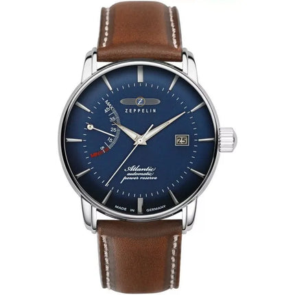Vyriškas laikrodis ZEPPELIN Atlantic Automatic Power Reserve 8462-3 + DĖŽUTĖ
