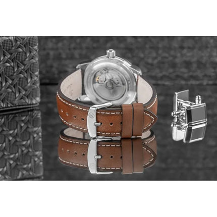 Vyriškas laikrodis ZEPPELIN Atlantic Automatic Power Reserve 8462-3 + DĖŽUTĖ