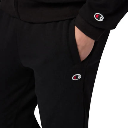 Vyriškas laisvalaikio kostiumas Champion Full Zip Suit, juodas 222248 KK001